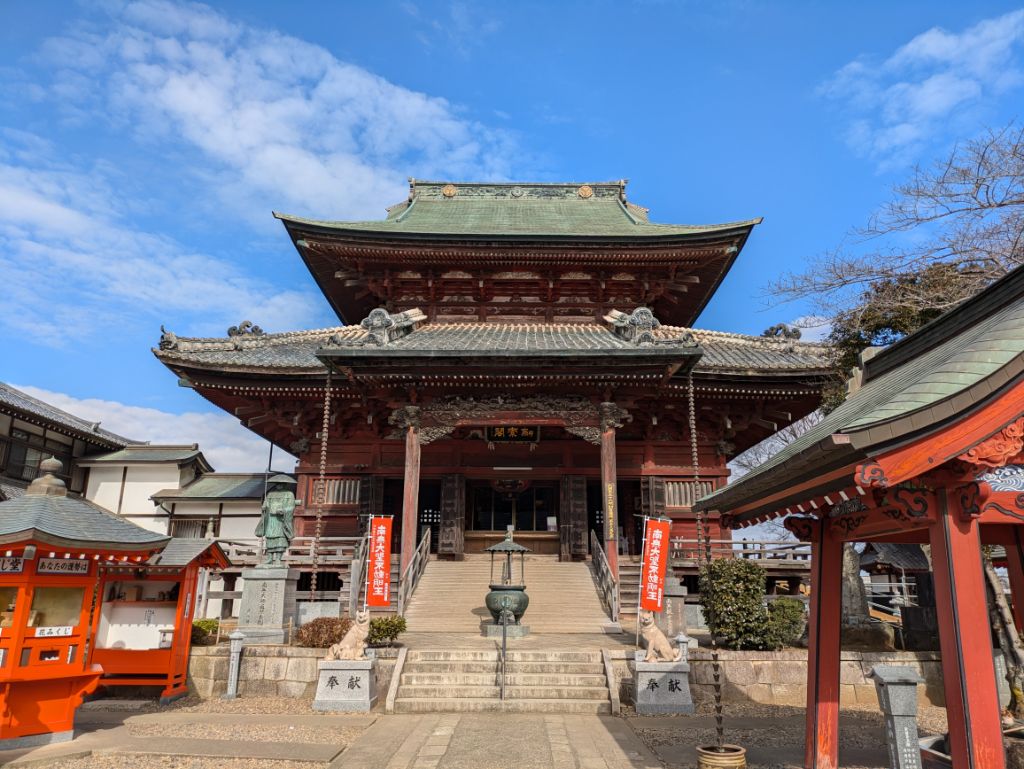 板橋不動尊の本堂